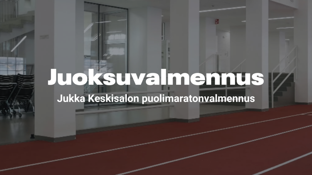 juoksuvalmennus puolimaraton Jukka Keskisalo